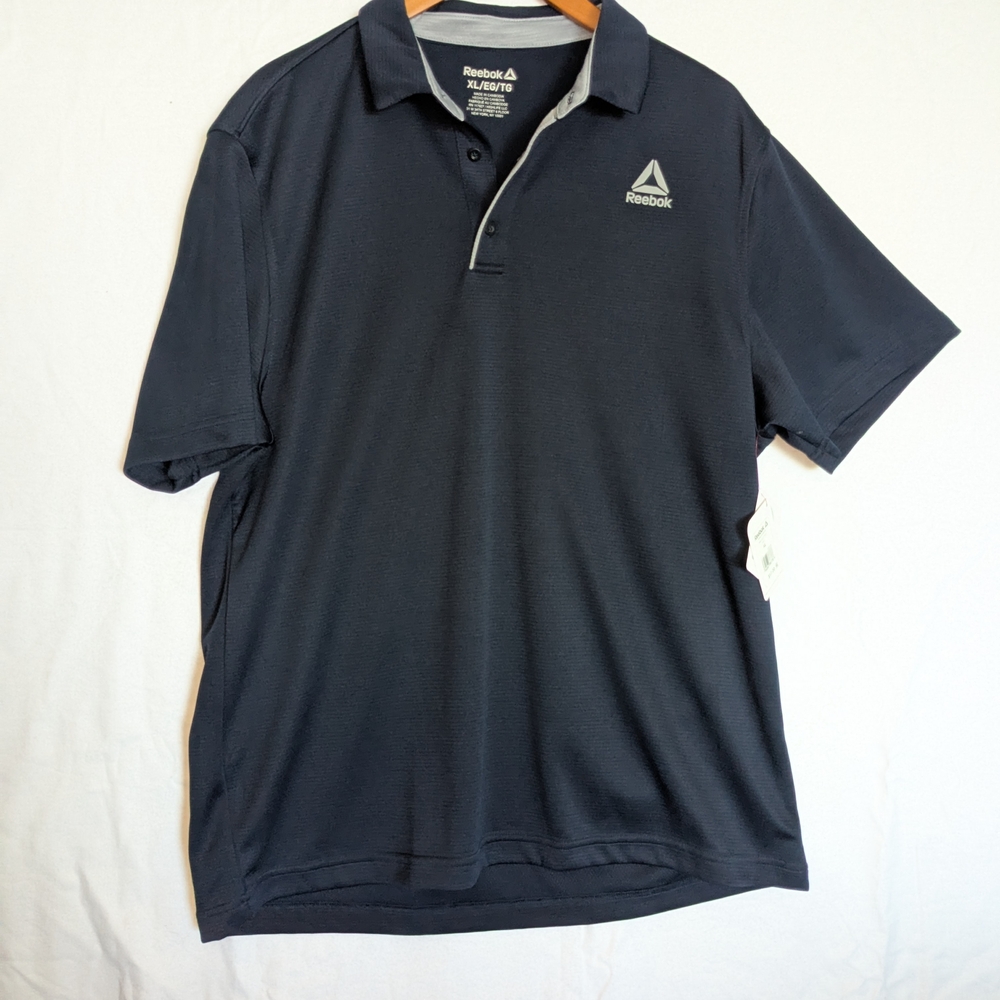 Reebok Men's Navy Polo Shirt